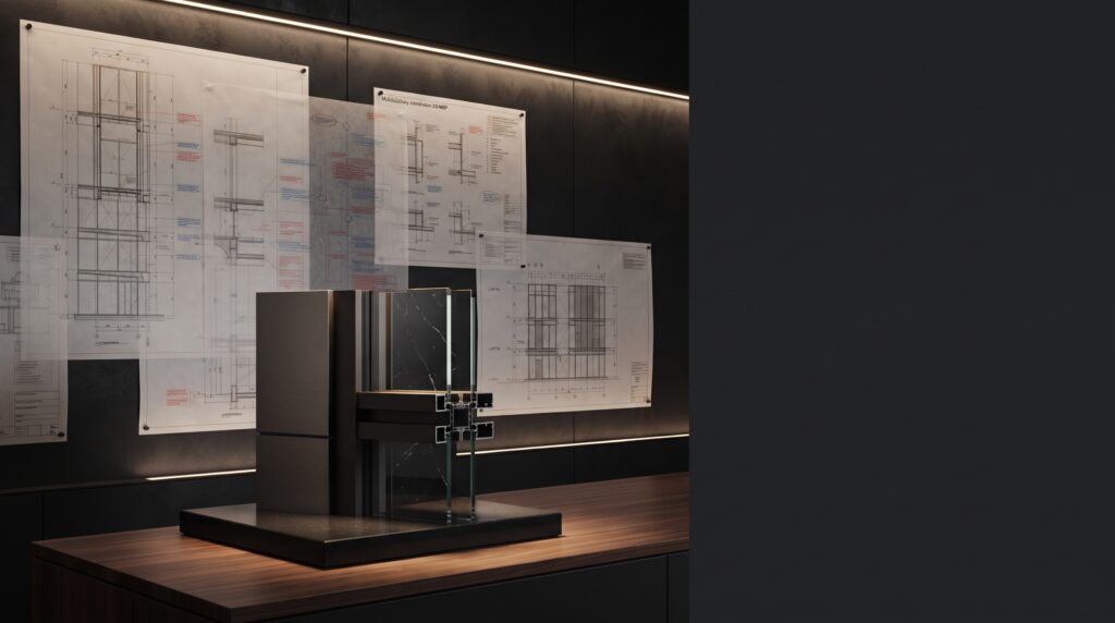Architectural project services with coordinated drawings, design development and technical documentation