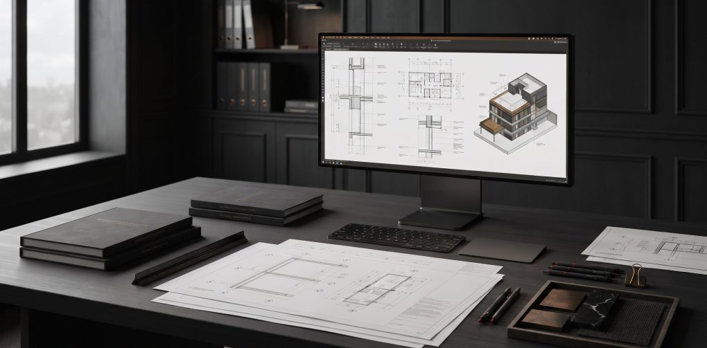 Architectural design development and technical drawing coordination at MIMTA